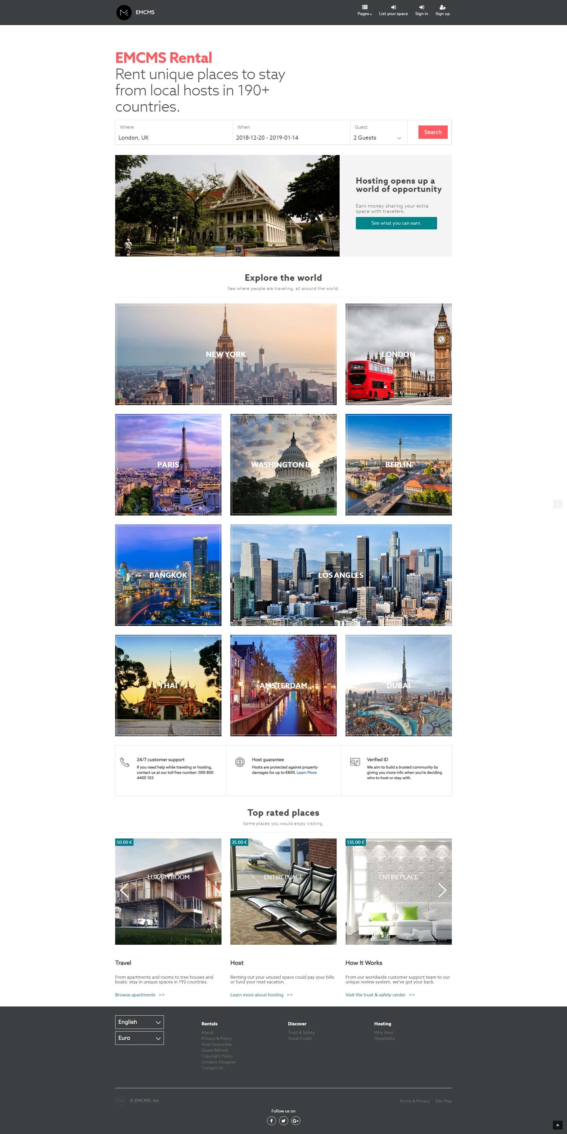 Homepage
